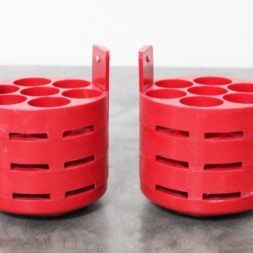 Lot of 2 Jouan 11210560 Swing Bucket Rotor Insert Adapters 7x30mL for M4 Rotor